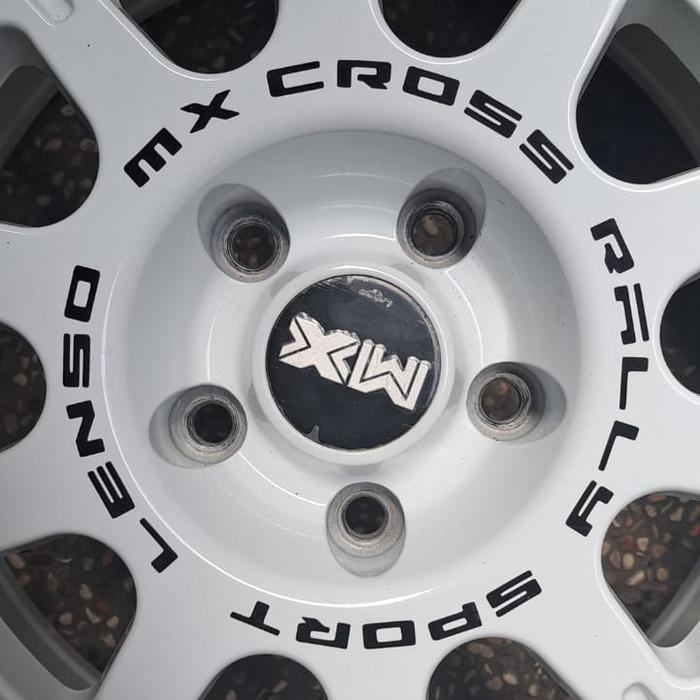 stiker velg lenso cross rally sport
