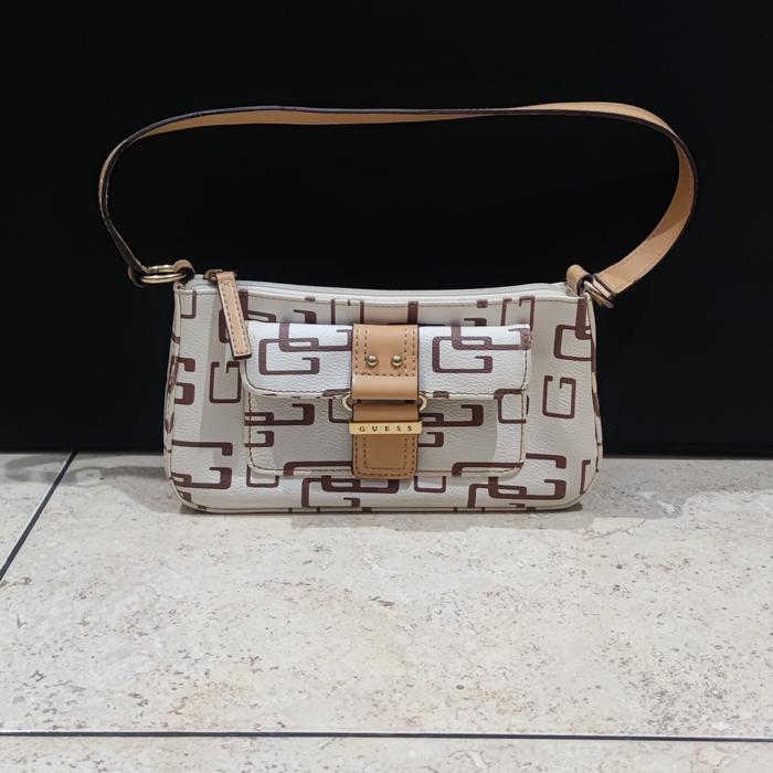 GUESS Tas Pesta Wanita ORIGINAL 100% - White