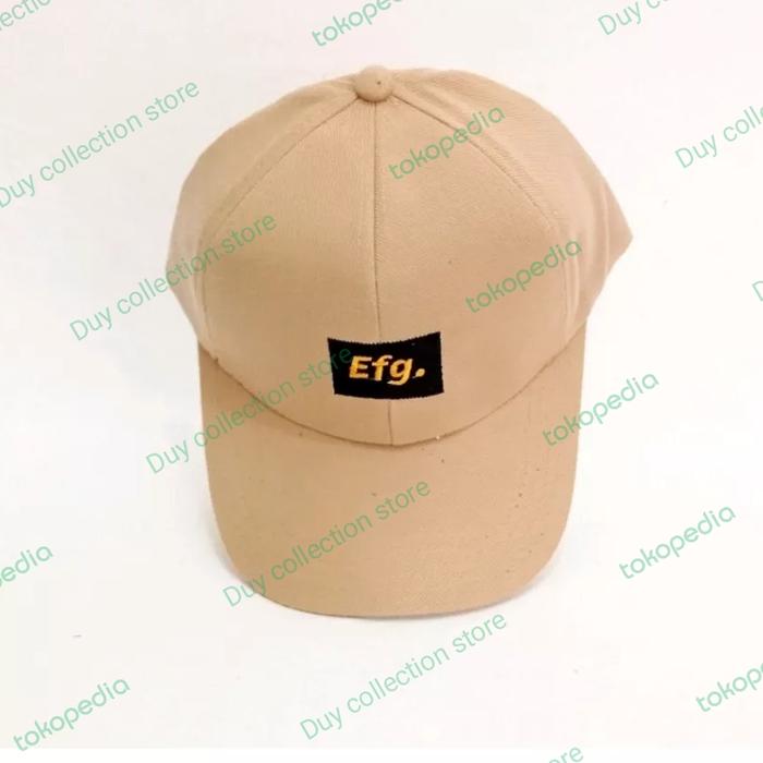 Topi bordir distro efg - topi distro EFG - topi baseball cap