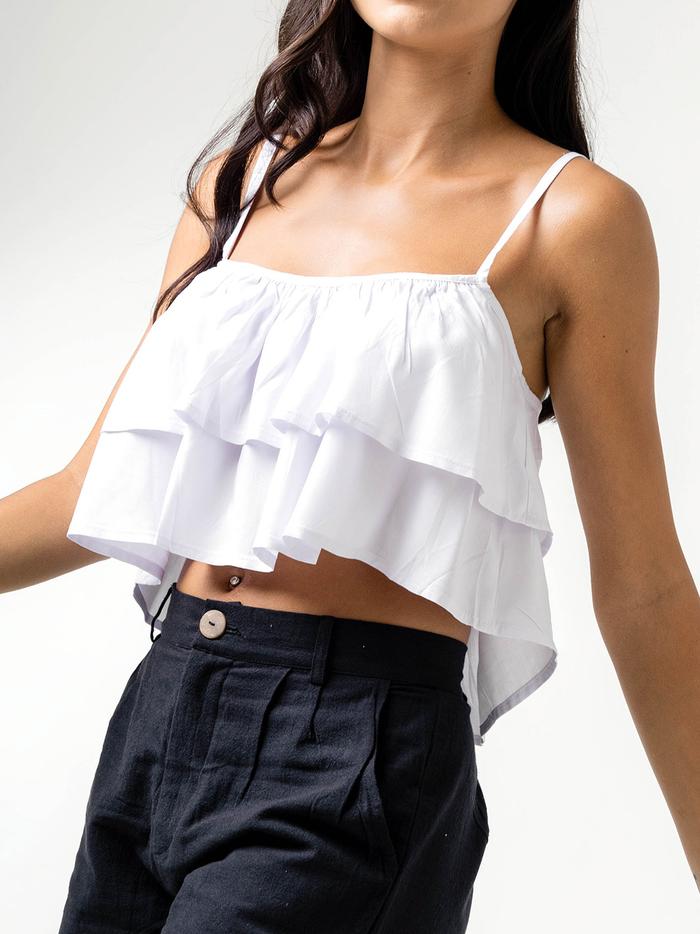 BLOOD + BONE - Interlude Top - White