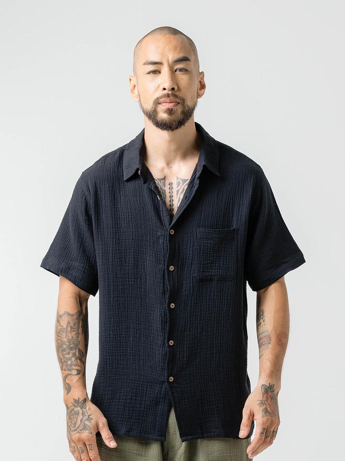 BLOOD + BONE - Krooked Shirt - Black