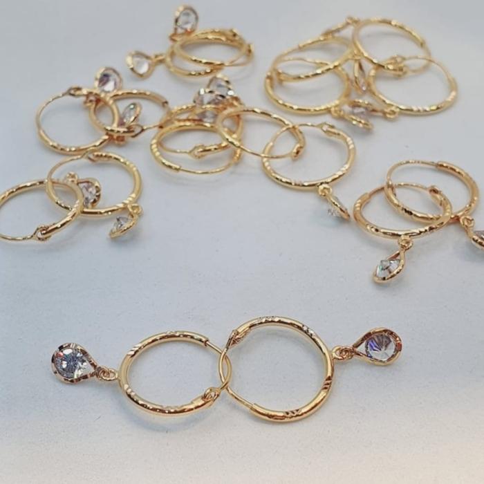anting emas asli + mainan terbaru kadar 375 | gold