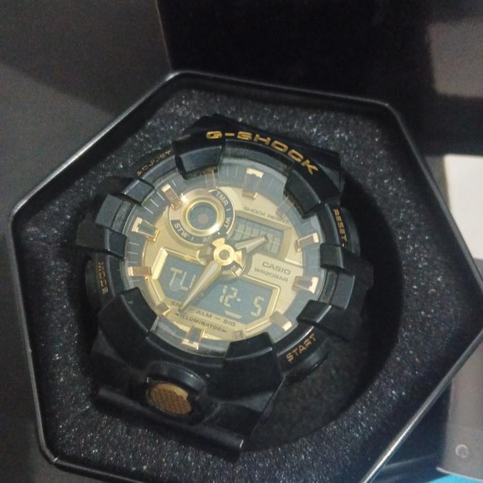 Casio G-Shock GA710GB gold series
