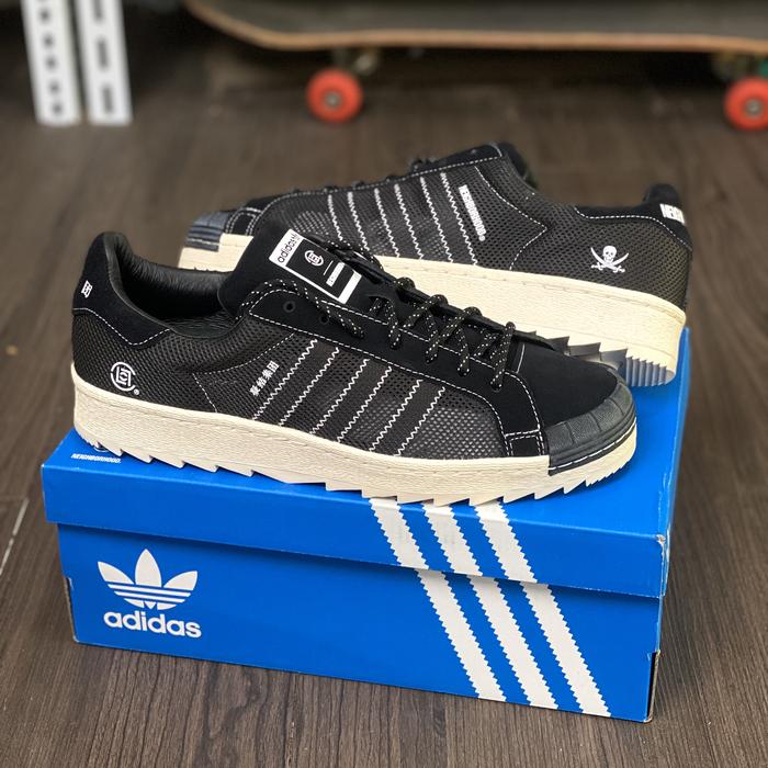 Adidas Superstar x Clot x Neighborhood Original Black