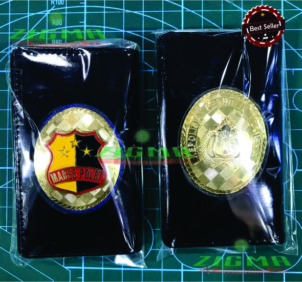 Dompet Stnk Mabes Polri|Kepolisian RI kulit asli mengkilat