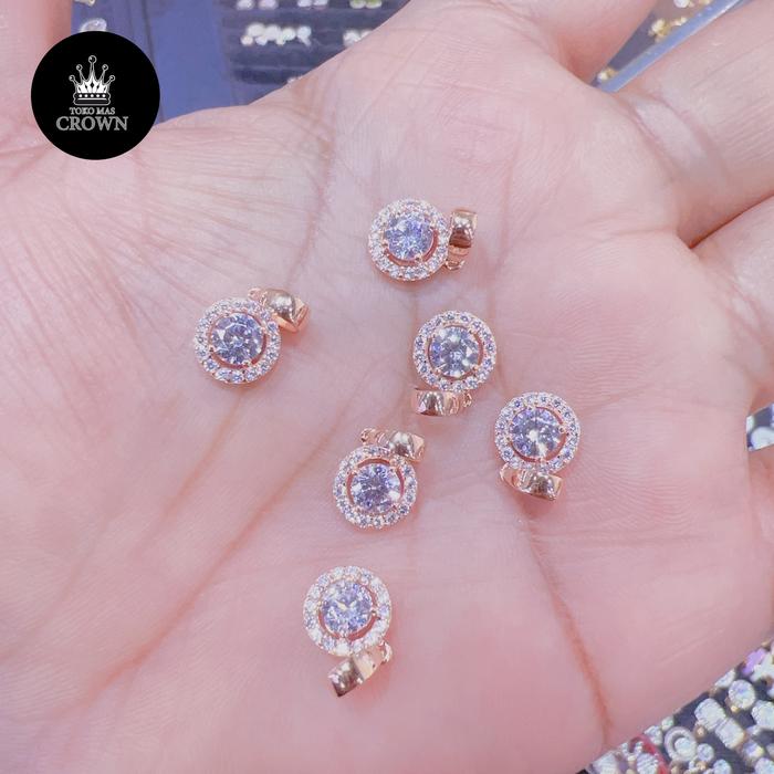 Liontin fashion model bulat amero 17k 1gr