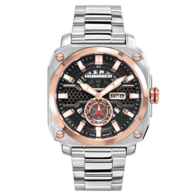 HUMMER HM1027-1332 Jam Tangan Analog Pria Stenless Original Garansi