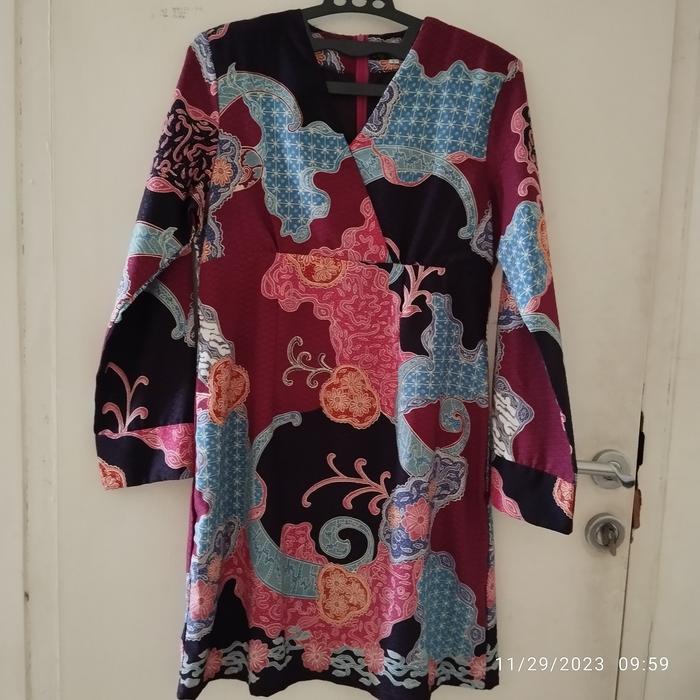 Preloved Dress Batik Arjuna Weda