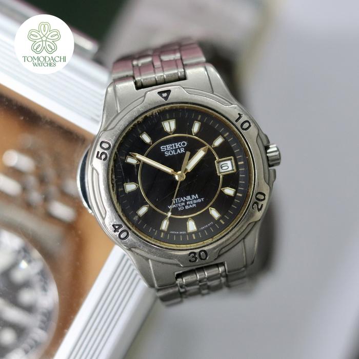 Seiko Solar Titanium Starfish