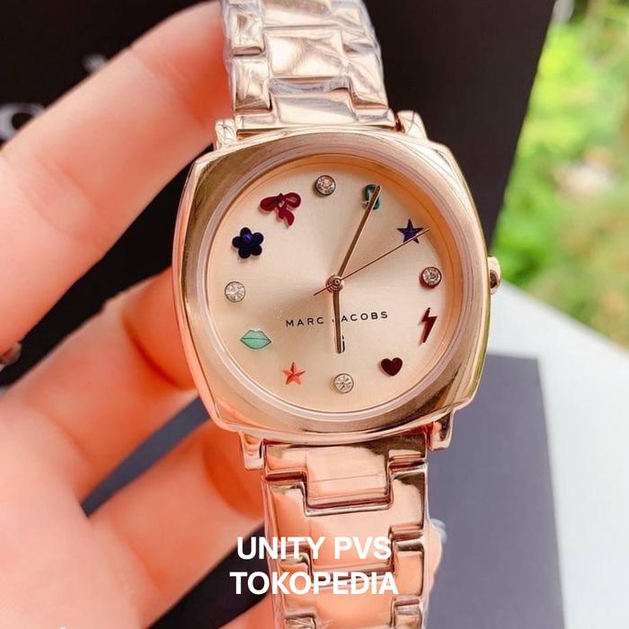 PROMO ! JAM TANGAN WANITA MARC JACOBS MANDY MJ3550 / MJ 3550 ORIGINAL