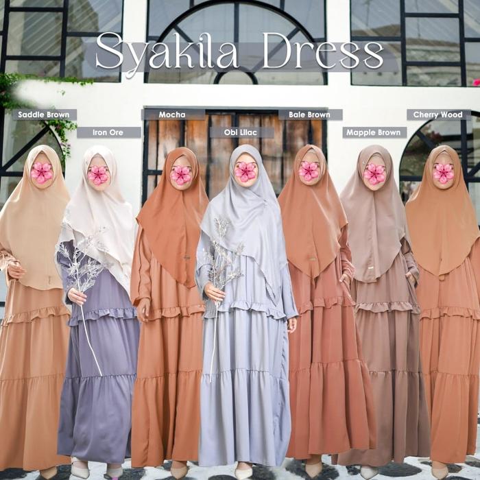 SYAKILA DRESS (GAMIS ONLY) BY LH DAILY LIDIA HADIWINOTO