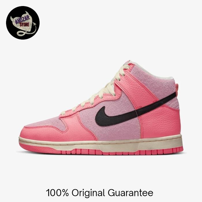 Sepatu Sneakers Nike Wmns Dunk High Hoops Pack Soft Pink (DX3359-600)