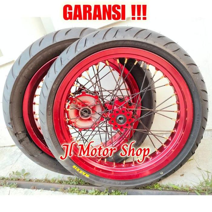 BAN VELG SUPERMOTO SUPER MOTO TWOTONE CRF 150 CRF150 L CRF150L TWOTONE