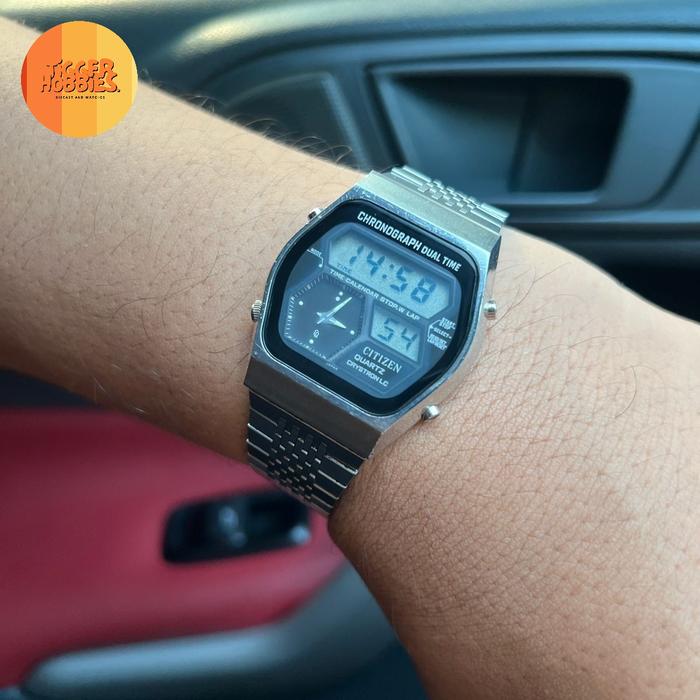 CITIZEN 8900 ANA DIGI LCD QUARTZ FROM 1979 – VINTAGE DIGITAL LC WATCH
