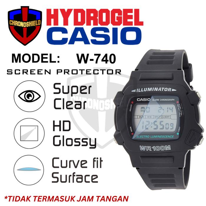 Antigores Jam Tangan Casio W740 Hydrogel