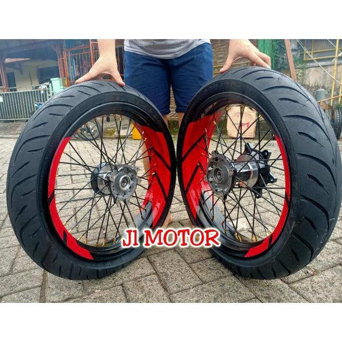 Paket Velg Supermoto Warna Honda CRF150 CRF 150 L CRF150L Plus Ban