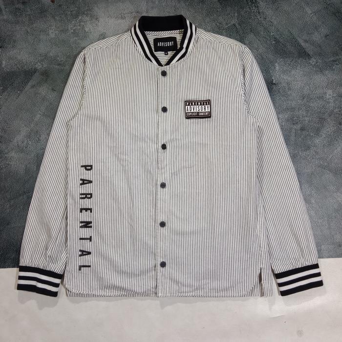 Jaket varsity parental advisory second bekas preloved