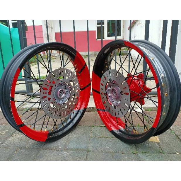 Paket Velg Supermoto Super moto Honda CRF 150 L CRF150 L - Wheelset