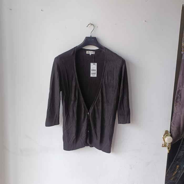 Atelier Sab Cardigan wanita hitam polos Cardigan wanita murah