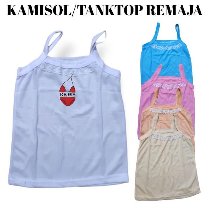 KAMISOL TANKTOP SINGLET WANITA REMAJA
