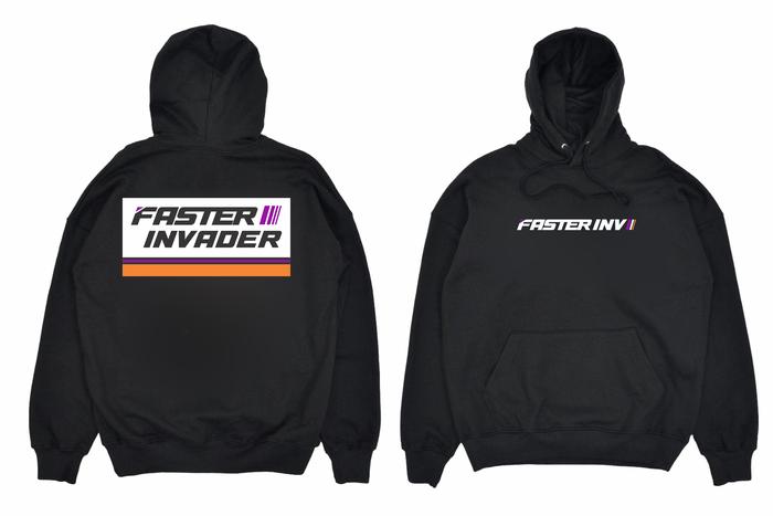 JAKET HOODIE RACING FASTER INVADER BIG SIZE JUMBO