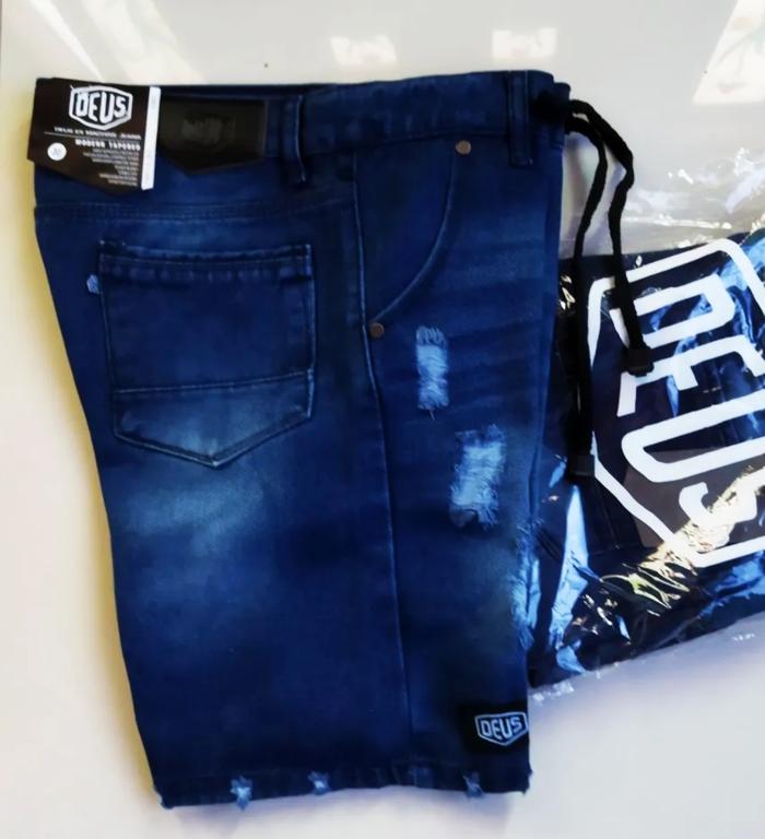 Jeans Pendek Sobek DEUS Ori Berkualitas