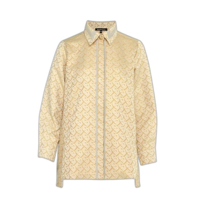 BUTTONSCARVES Bimu Jacquard Basic Shirt - Mustard