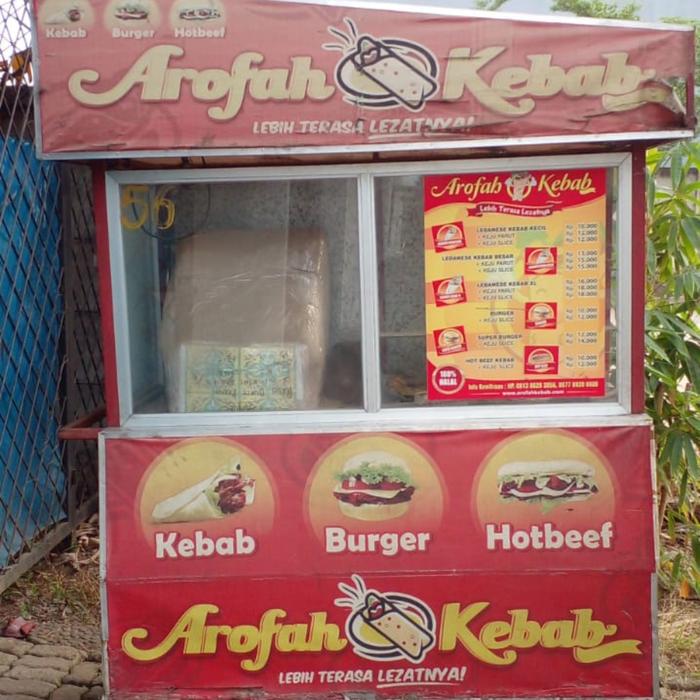 jual grobak bekas kebab