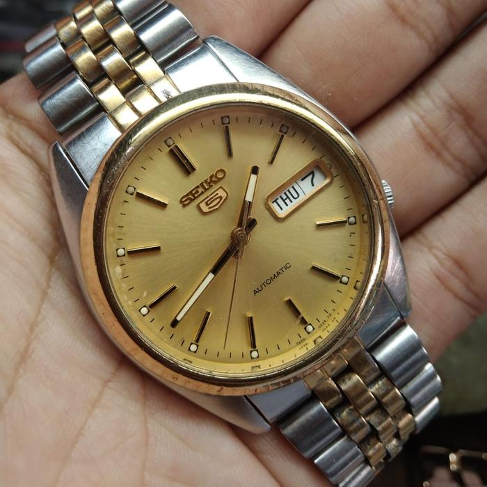 SEIKO 5 automatic combi/seiko 7s26/seiko president original bekas.
