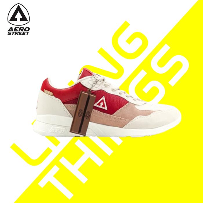 Aerostreet x Kitkat - Sepatu Sneakers Coklat Kit Kat Casual Unisex