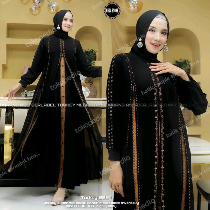 GAMIS ABAYA JUMBO TERBARU GAMIS MUSLIM WANITA TERBARU ABAYA TURKI