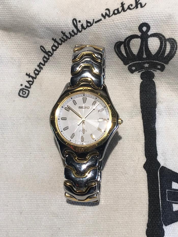 SEIKO Sq 50 Vintage Collection 7N32-F020 Watch Ultra Rare Collectors