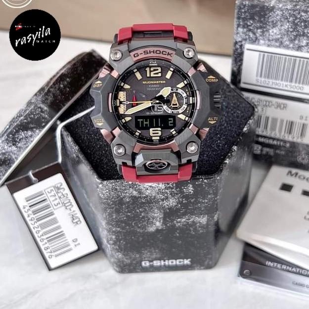 Casio G-Shock GShock GWG-B1000 / GWGB1000 - 1A4DR Mudmaster Red