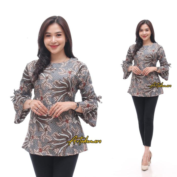 Blouse Batik Wanita Motif Kubis
