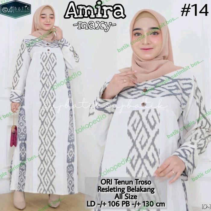 gamis maxy tenun troso gamis terbaru tenun troso  tenun maxy ori troso