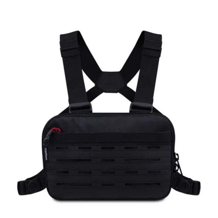 Tas Dada Bodypack Radiaxe Chest Bag Black - ORIGINAL