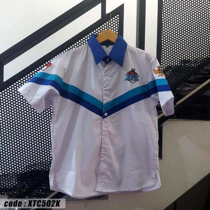 Terbaru Kemeja Polet White XTC502K XTC INDONESIA Berlabel Resmi
