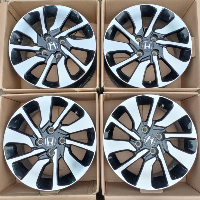 Velg 15 Brio RS Original/Asli Honda By Enkei 90% Mulus