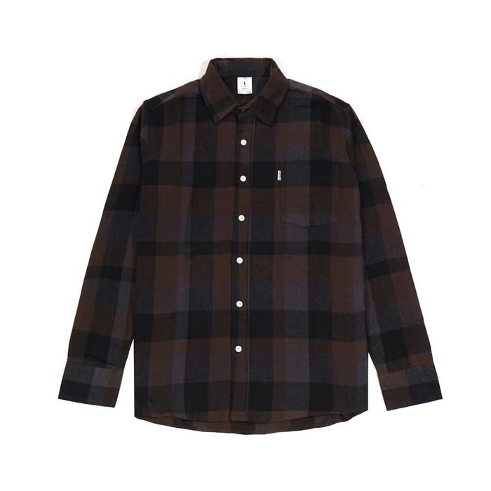 Terbaru The Don's House TORONTO LS - Kemeja Flannel Lengan Panjang