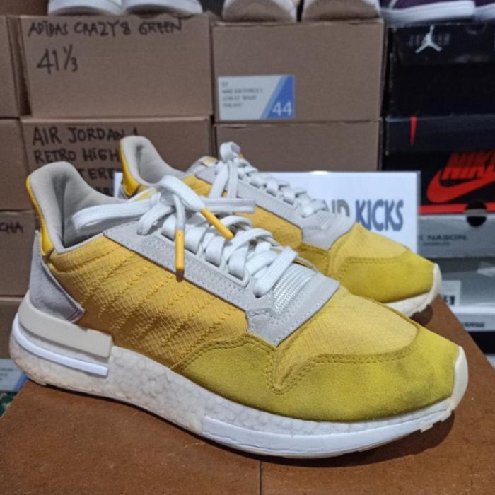 Sepatu Sneakers Ad!das ZX500 Bold Gold Second - Size 41 1/3
