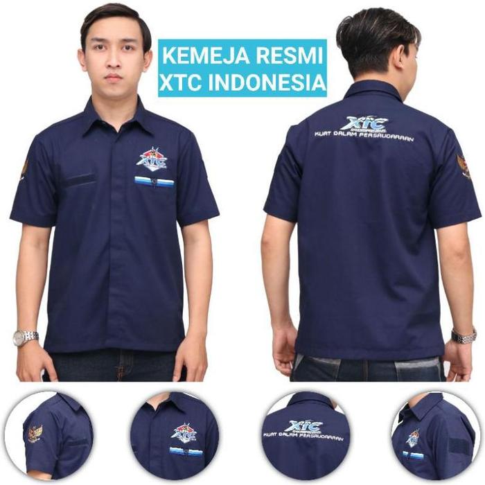 Terbaru KEMEJA RESMI XTC INDONESIA