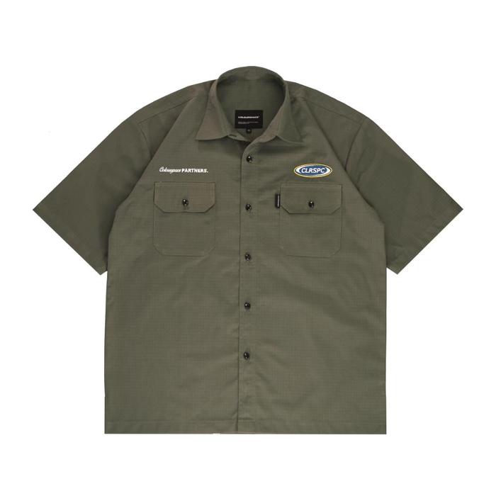 Terbaru Workshirt Colourspace - Fourd - Olive