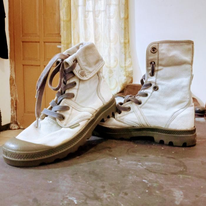 sepatu boots pria wanita Palladium original