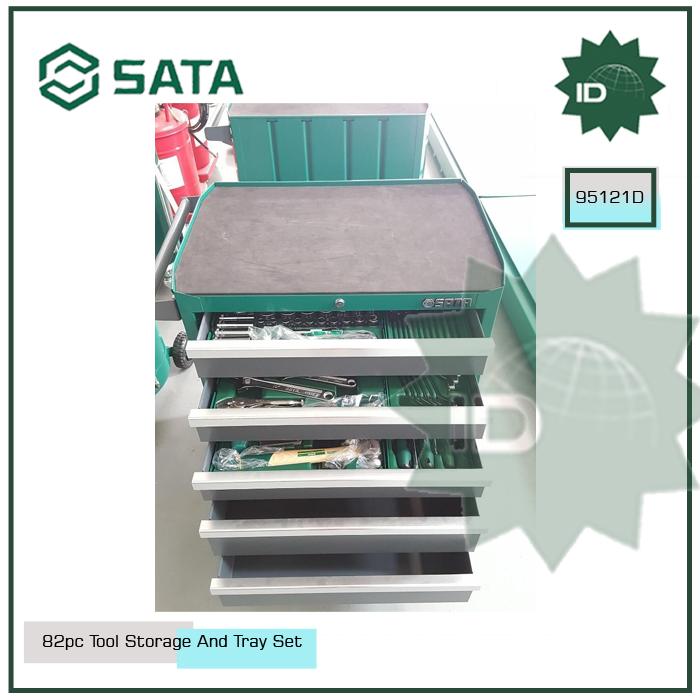 SATA Tools Kit Set - 71PC. 5 DRAWER TOOL TROLLEY SET 95121D SATA TOOLS