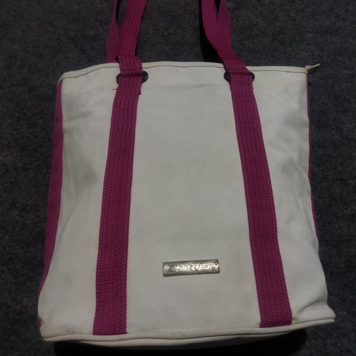 Tas Tote bag Skechers Putih Orii ex import