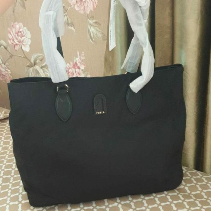 Furla WB00488 Tote Bag Tessuto Nylon Black