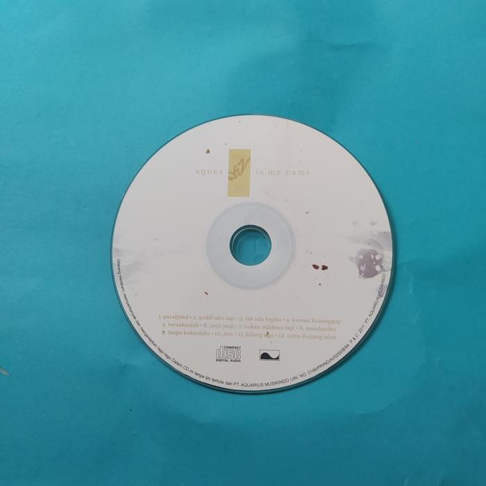 CD AUDIO AGNES MONICA - AGNES IS MY NAME ORIGINAL