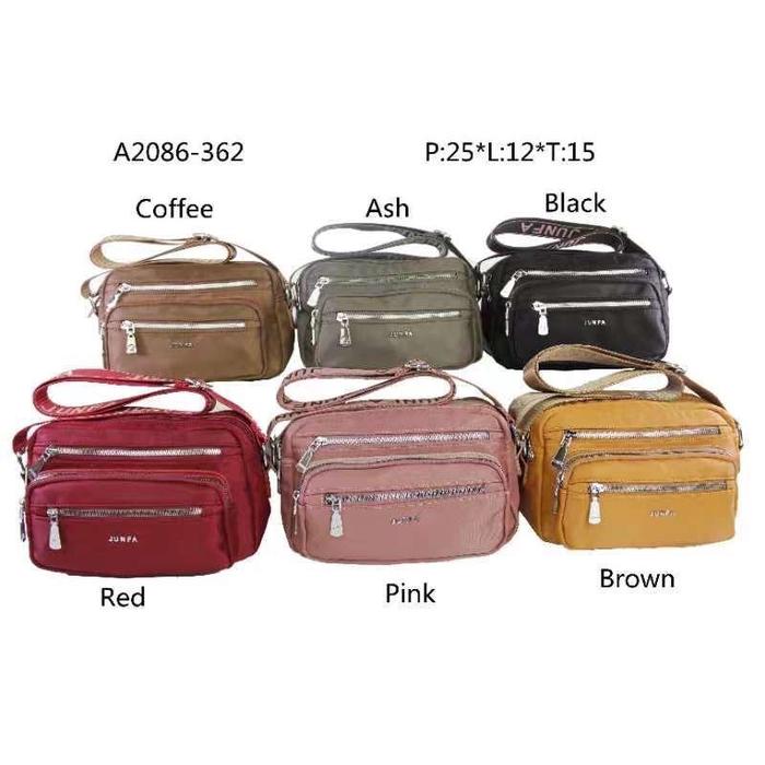 Tas Selempang Junfa 2086-362.Tas Wanita Tas Junfa Import Tas selempang