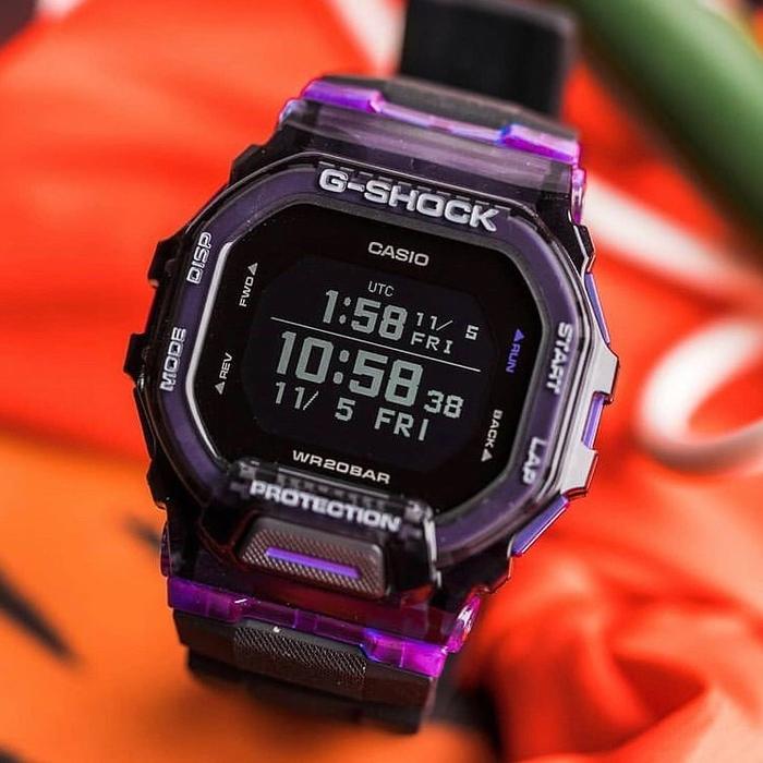 HARGA SALE G-SHOCK SMARTWATCH GBD-200SM PURPLE ORIGINAL GARANSI RESMI