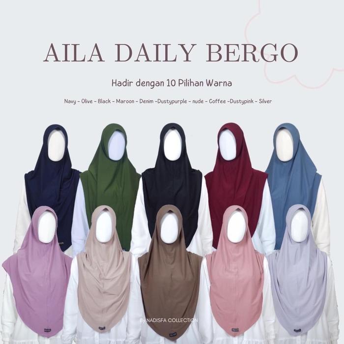 AILA BERGO HIJAB INSTANT